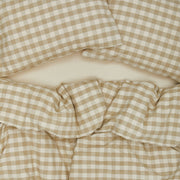 Cotton Gingham Pillowcases, Set of 2 - Ivory & Flax