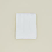 Cotton Waffle Shower Curtain - White