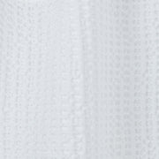 Cotton Waffle Shower Curtain - White