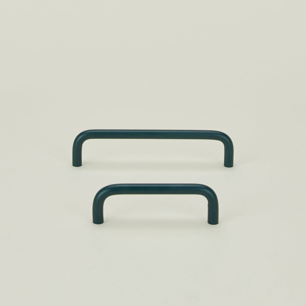 Matte Metal Drawer Pull - Peacock