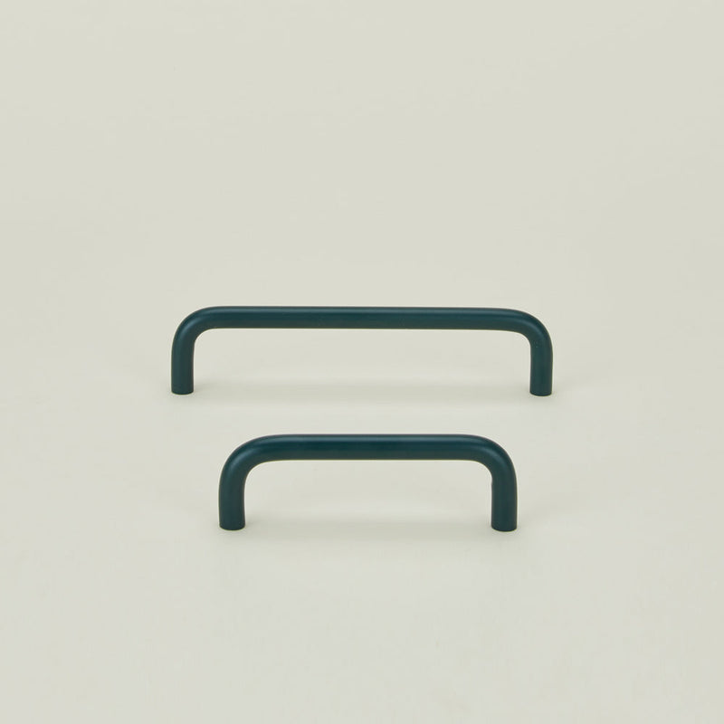 Matte Metal Drawer Pull - Peacock