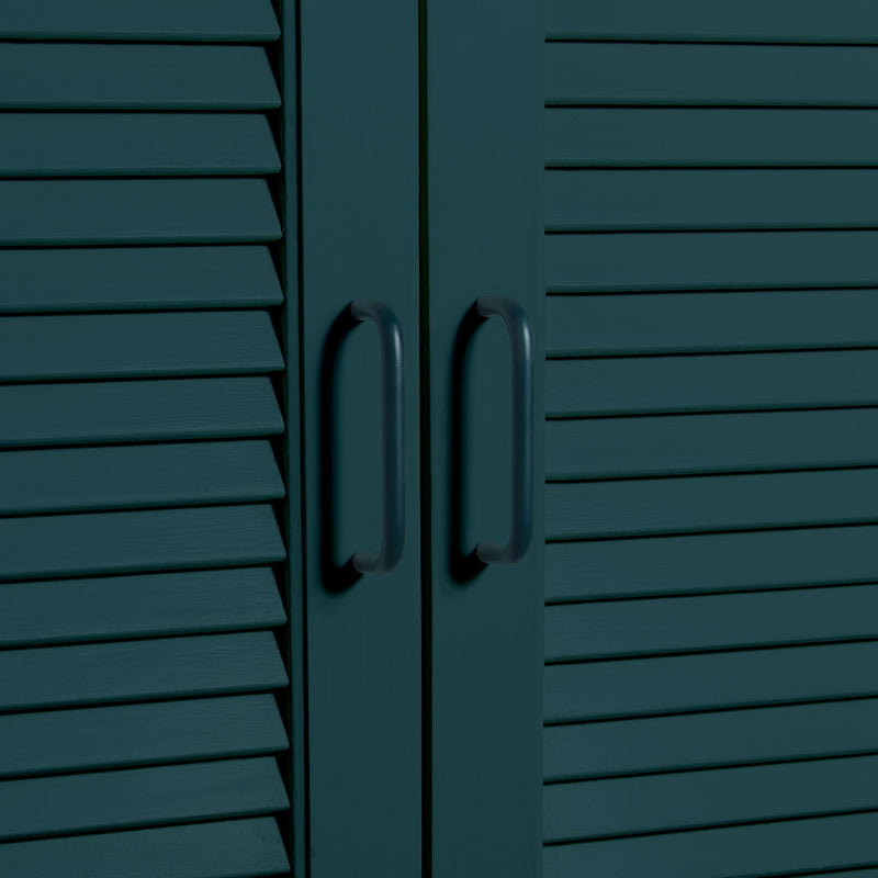 Matte Metal Drawer Pull - Peacock