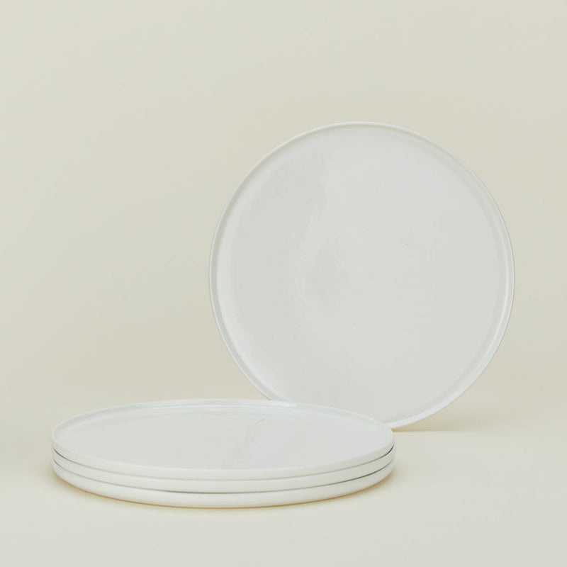 Porcelain Dinner Plates, Set of 4