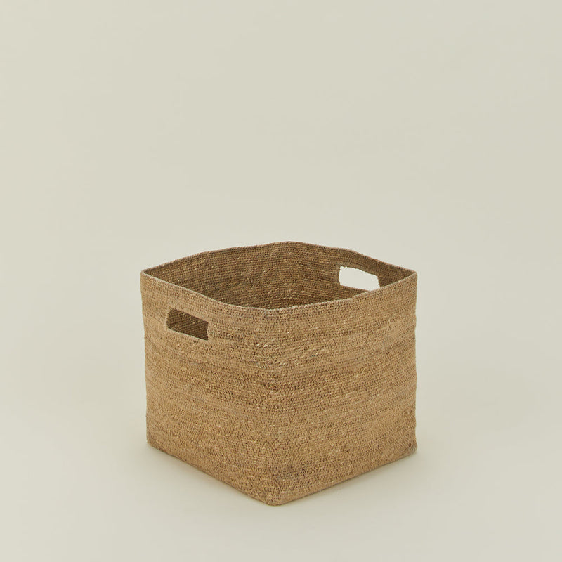 Woven Square Basket - Natural
