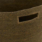 Woven Storage Hamper - Olive